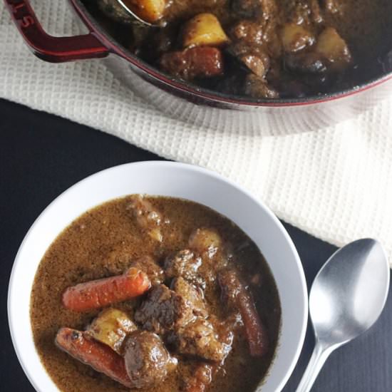 dijon and cognac beef stew