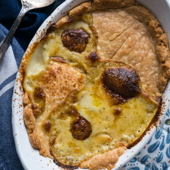 Pressure Cooker Chicken Pot Pie