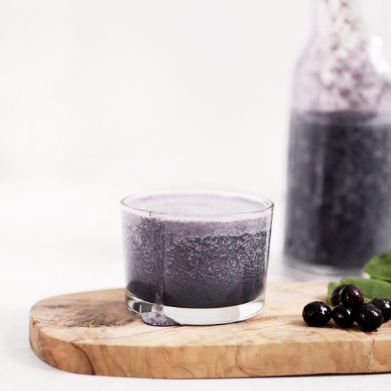 Blueberry Spinach Smoothie