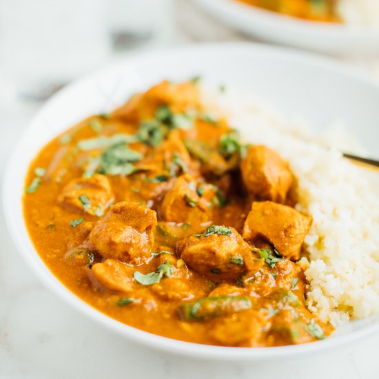 Slow Cooker Butter Chicken