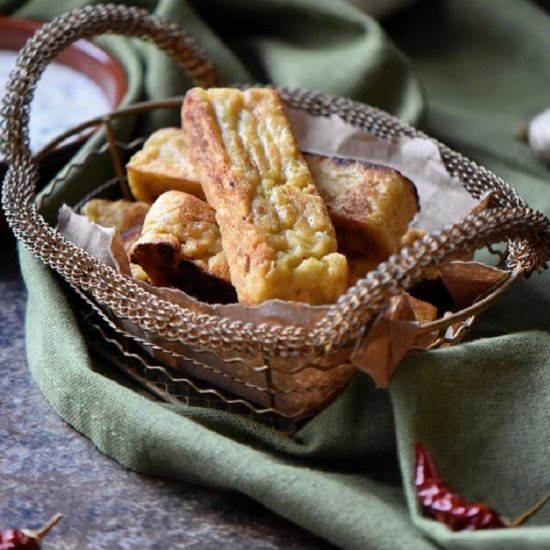 GF Vegan Chickpea Flour Sticks