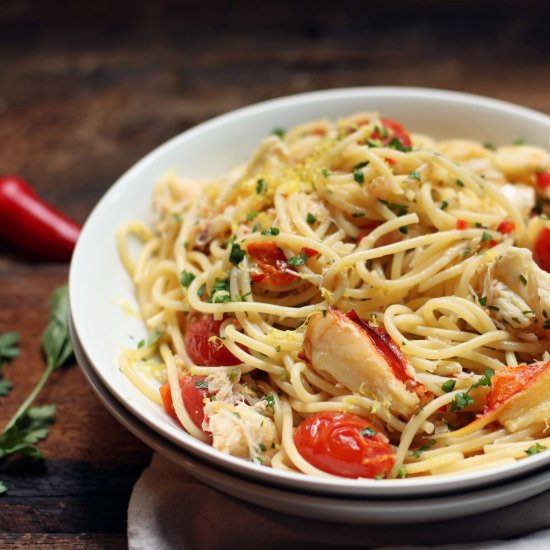 dungeness crab pasta