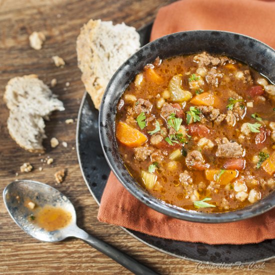 Hearty Hamburger Soup