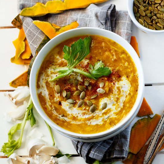 Kabocha Squash soup