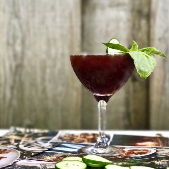 A Lillet-Basil Cocktail For Winter