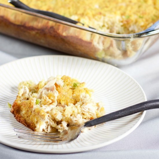 Chicken and Cornbread Dressing