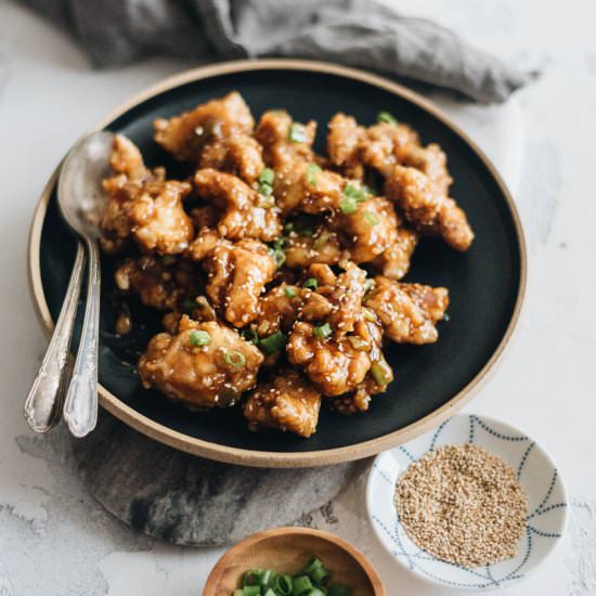 Crispy Sesame Chicken