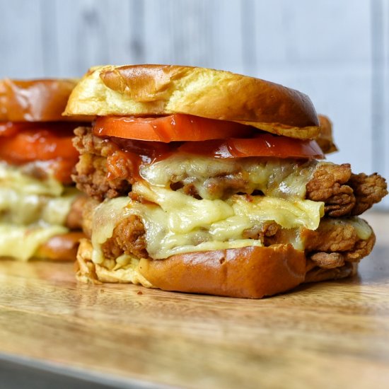 The Colossal Crispy Chicken Manwich