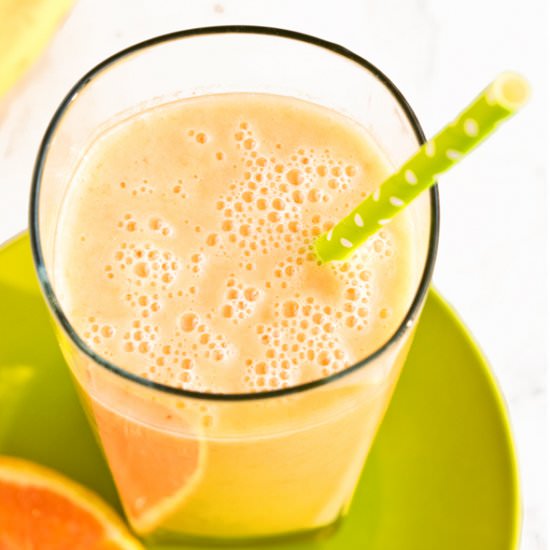 Orange Banana Mango Smoothie