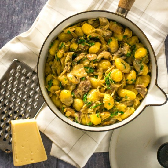 Creamy Wild Mushroom Gnocchi