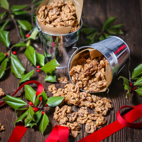 Spiced Candied Walnuts