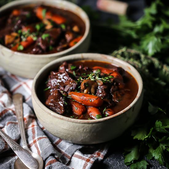 Beef Bourguignon