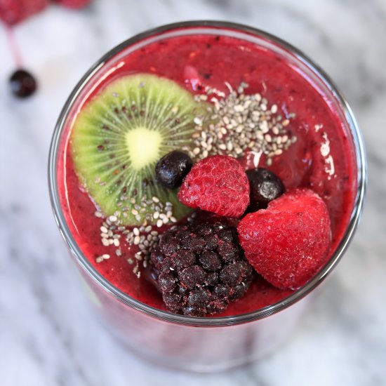 Berry Kiwi Smoothie