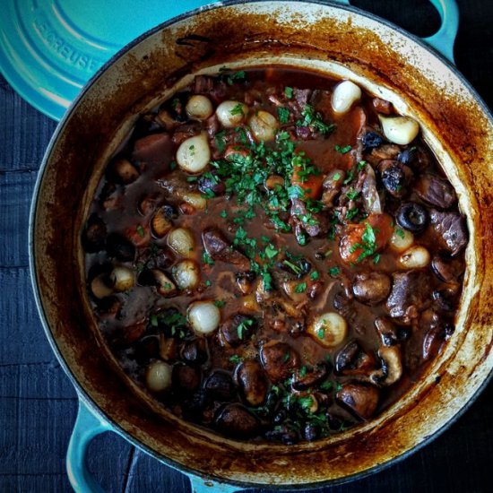 Julia Child’s Beef Bourguignon