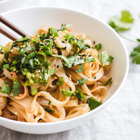 Life-Changing Peanut Butter Noodles