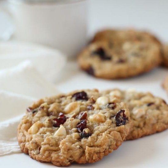 Oatmeal White Chocolate Cookies