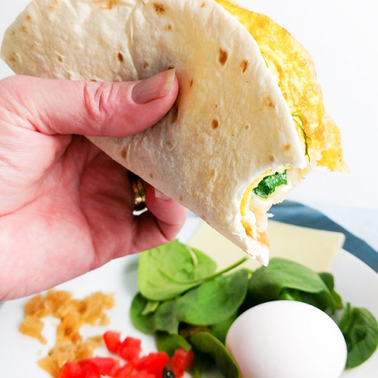 Walking Breakfast Taco