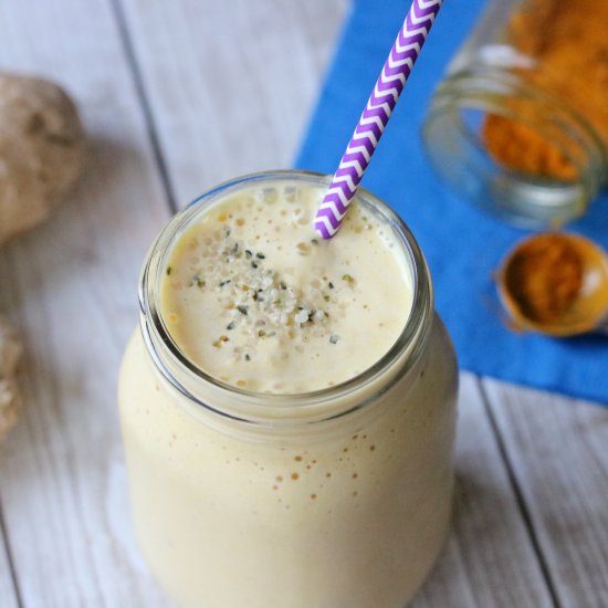 Turmeric Peach Smoothie