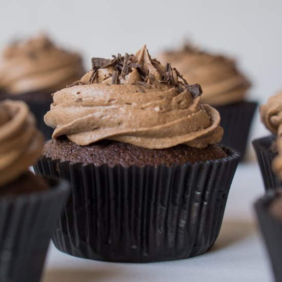 Chocolate & Coconut Cupcakes