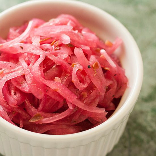 Quick Pickled Red Onions