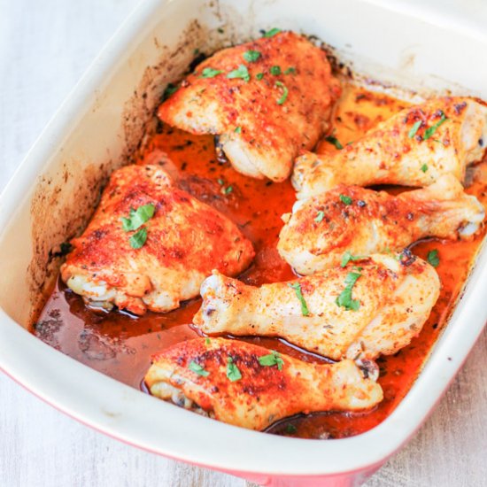 Oven Roasted Chicken Legs