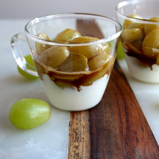 100 Calorie Dessert: Roasted Grapes