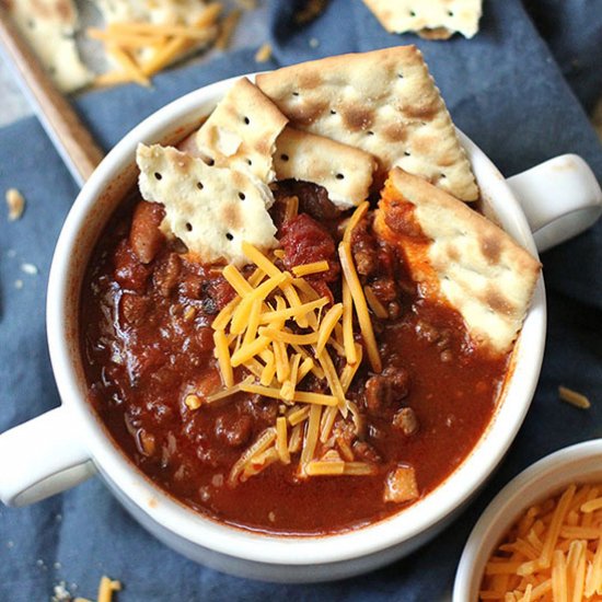 Easy Slow Cooker Chili