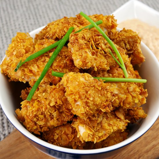 Easy Cornflake Chicken