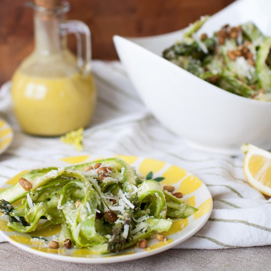 Shaved Asparagus Salad