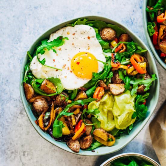 Guacamole Breakfast Bowl