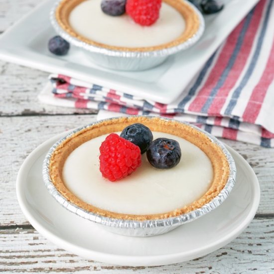 Coconut Tart with Berries