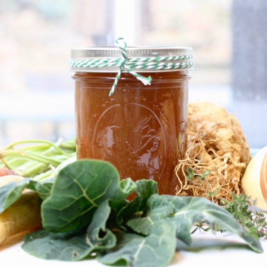 Homemade Vegetable Stock