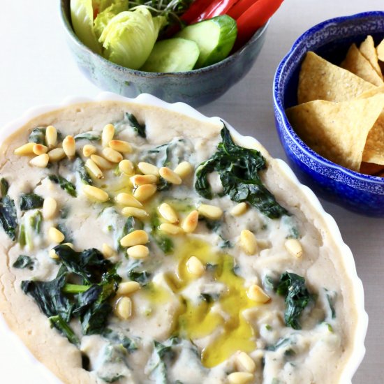 Vegan Spinach Artichoke Dip