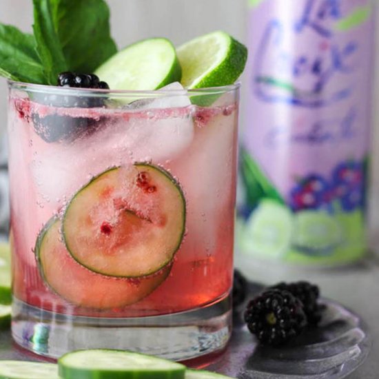 Blackberry Cucumber Spritzer