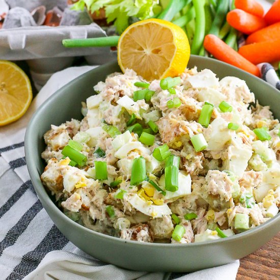 Ultimate Tuna Egg Potato Salad