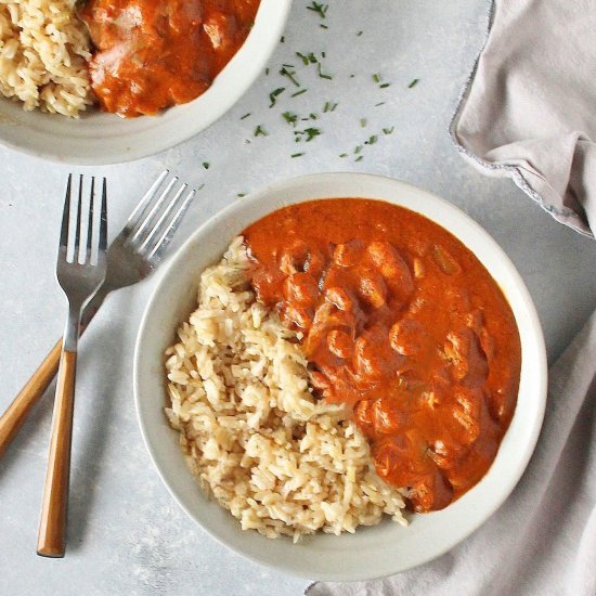 Healthy Butter Chicken