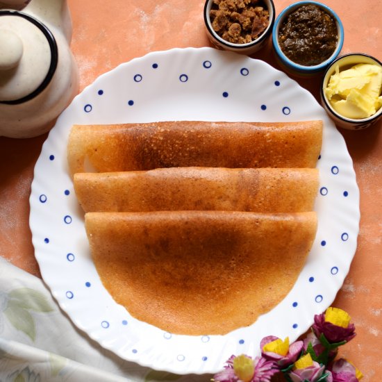 Little Millet Tomato Dosa