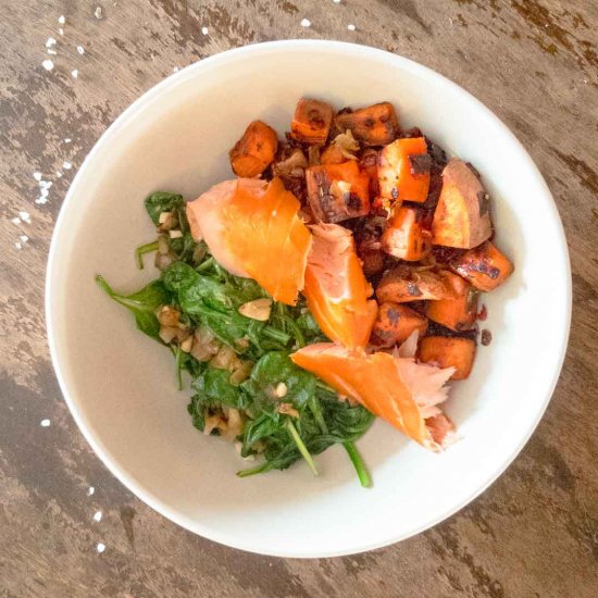 Smoked Salmon Breakfast Bowl