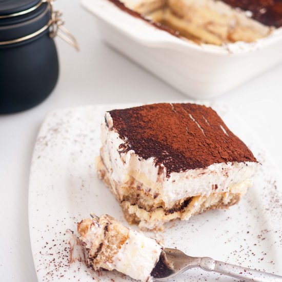 The Best Skinny Tiramisu Ever