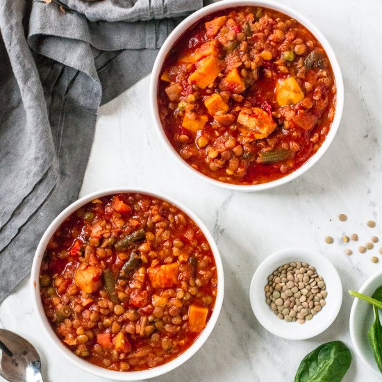 Instant Pot Vegetable Soup