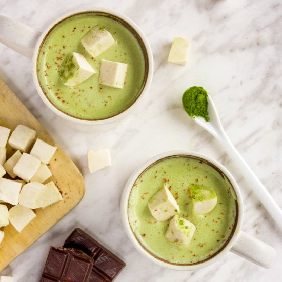 Matcha White Hot Chocolate