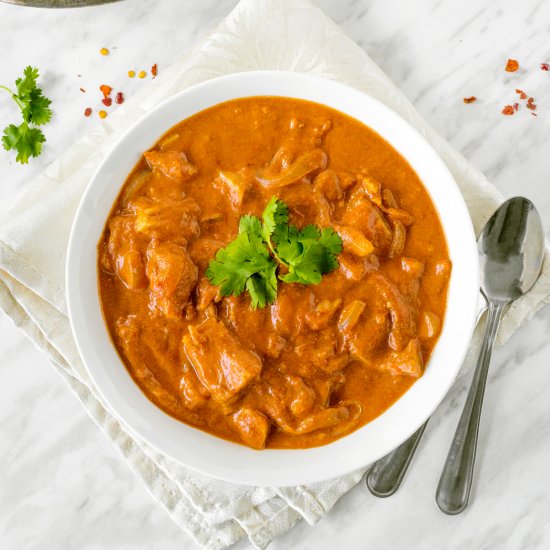 Vegan “Butter Chicken”