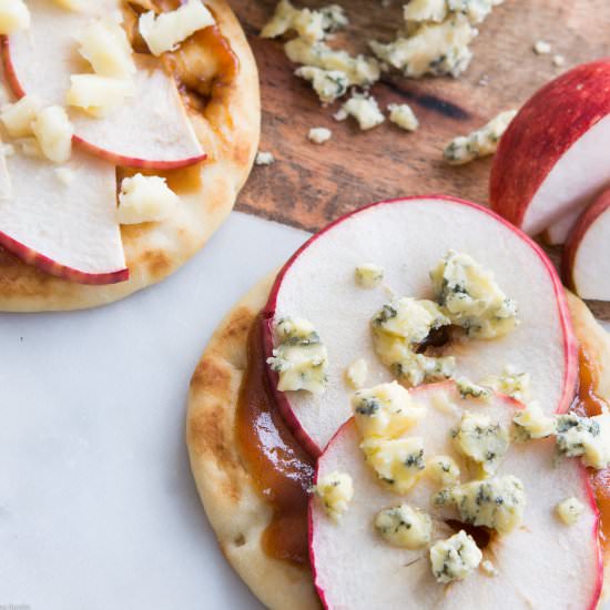 Savoury Flatbreads With Apples