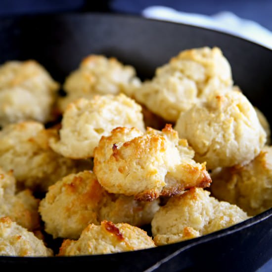 3-Ingredient Skillet Biscuits