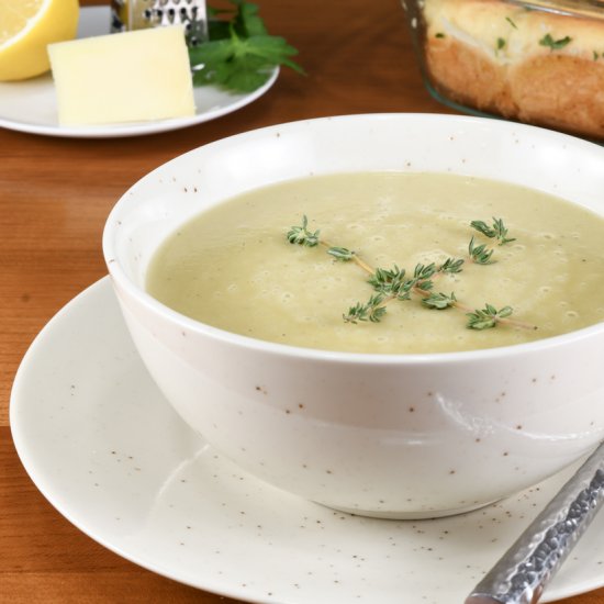 Creamy Artichoke Parmesan Soup