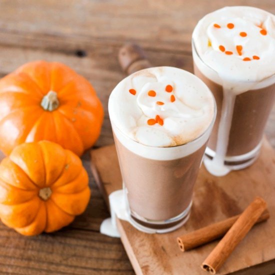 Creamy Pumpkin Hot Chocolate