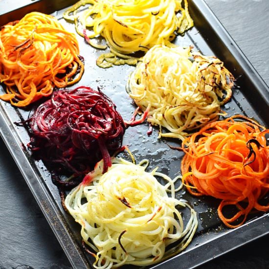 Root Vegetable Nests