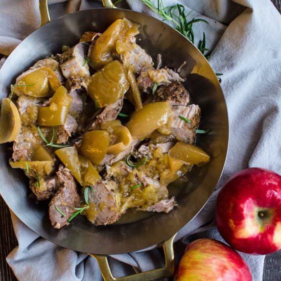 Slow Cooker Apple Cider Pork