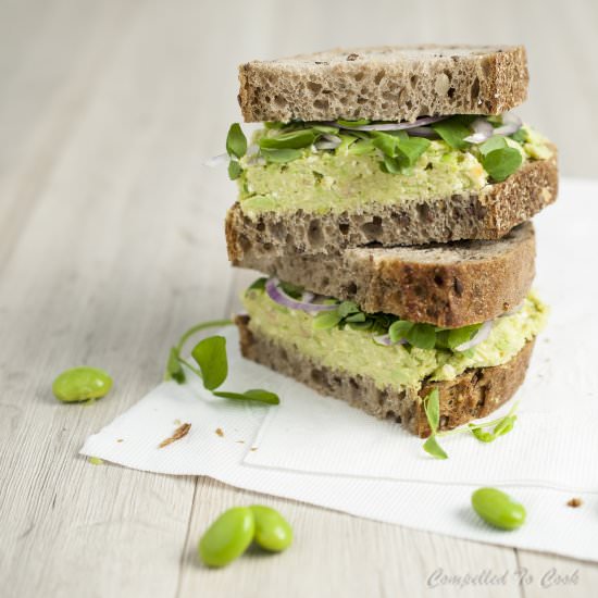 Edamame & Chickpea Sandwich Filling