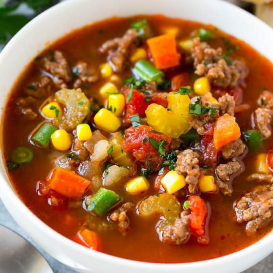 Hamburger Soup